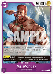 Ms. Monday - ONE PIECE CARD GAME - MoxLand