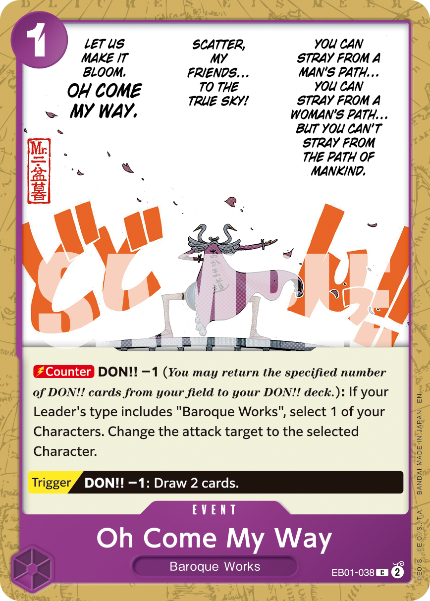 Oh Come My Way - One Piece Card Game - MoxLand