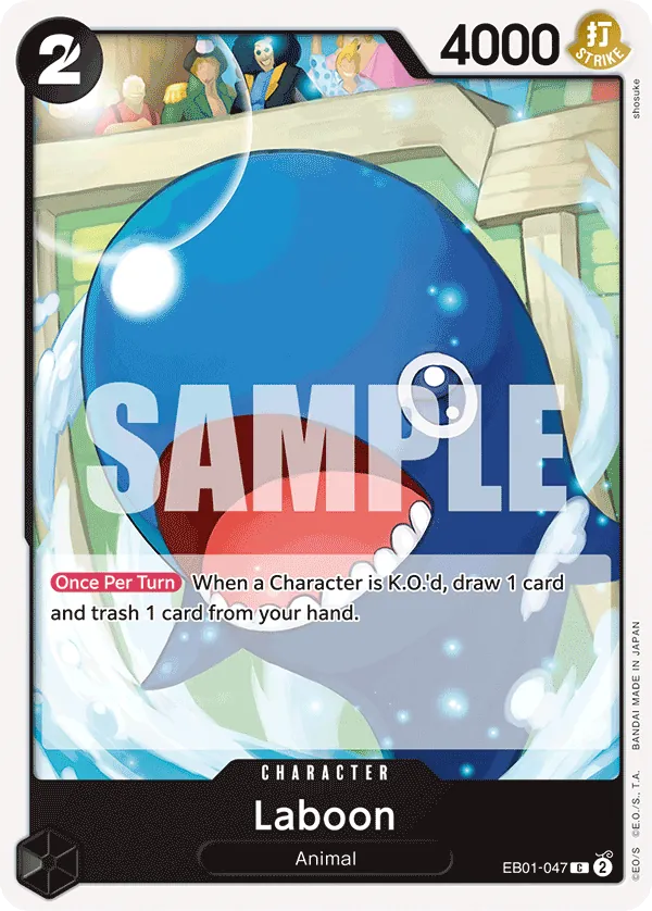 Laboon - ONE PIECE CARD GAME - MoxLand