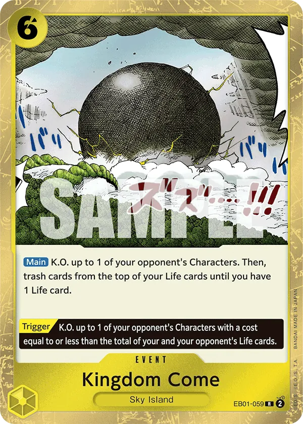 Kingdom Come - ONE PIECE CARD GAME - MoxLand