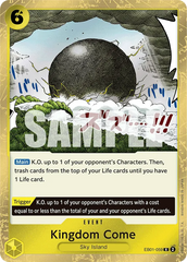 Kingdom Come - ONE PIECE CARD GAME - MoxLand