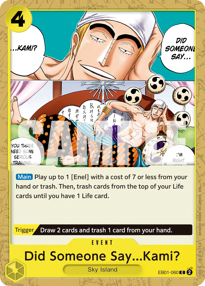 Did Someone Say...Kami? - One Piece Card Game - MoxLand