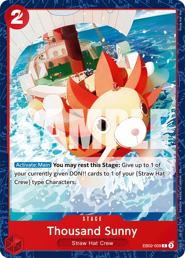 Thousand Sunny - ONE PIECE CARD GAME - MoxLand