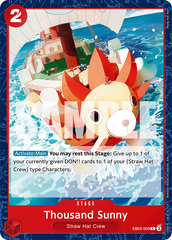 Thousand Sunny - ONE PIECE CARD GAME - MoxLand