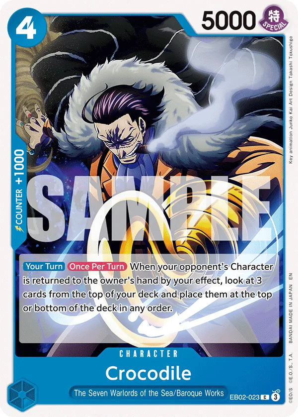 Crocodile - ONE PIECE CARD GAME - MoxLand