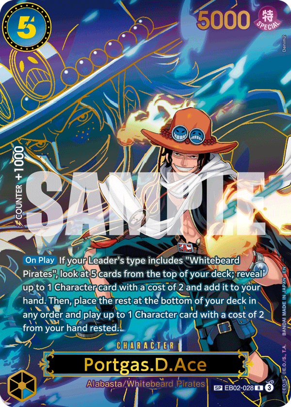 Portgas.D.Ace - One Piece Card Game - MoxLand