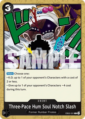 Three-Pace Hum Soul Notch Slash - ONE PIECE CARD GAME - MoxLand