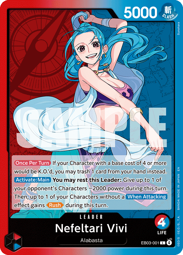 Nefeltari Vivi - One Piece Card Game - MoxLand