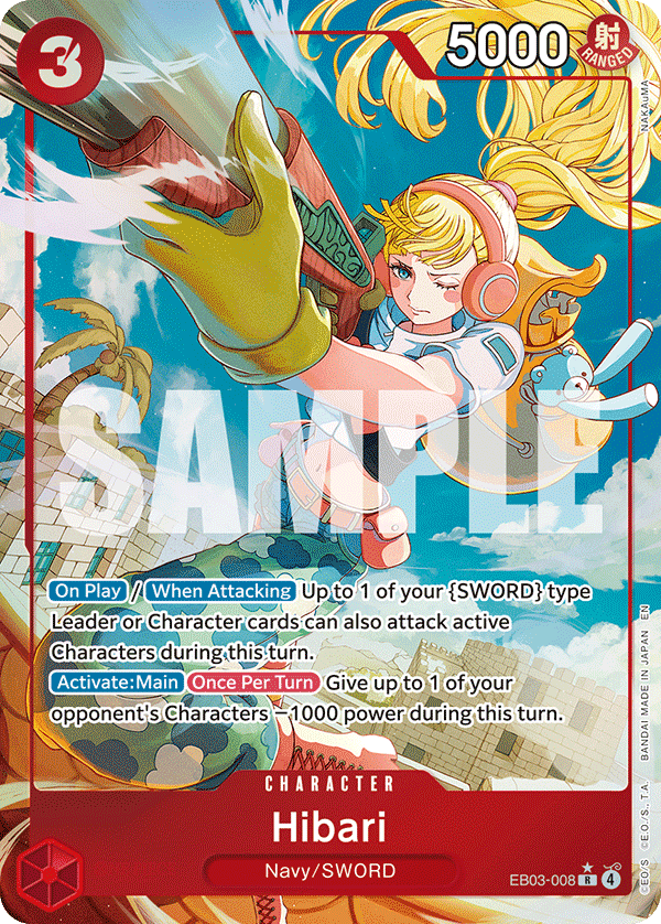 Hibari - One Piece Card Game - MoxLand