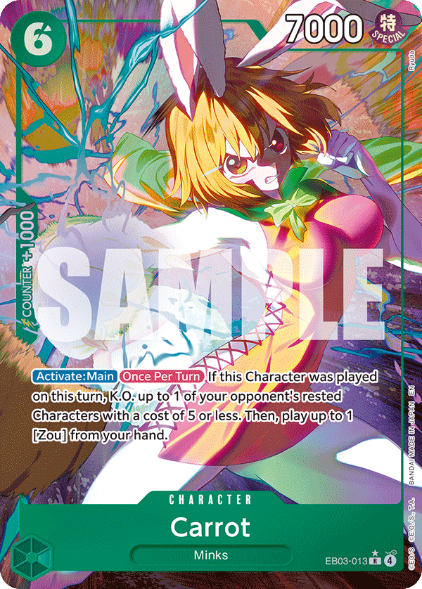 Carrot - One Piece Card Game - MoxLand