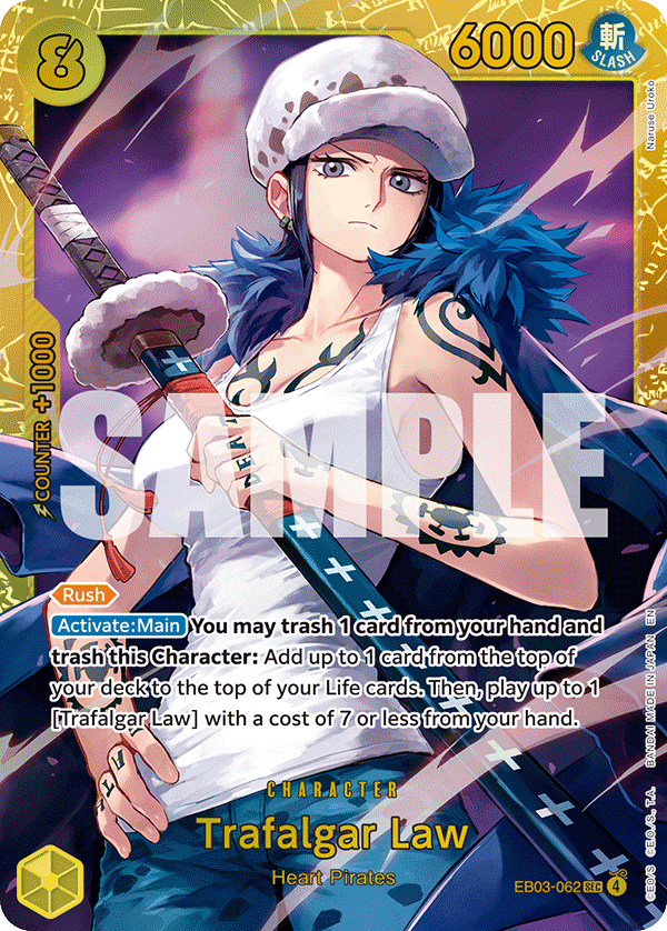 Trafalgar Law - One Piece Card Game - MoxLand