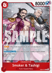Smoker & Tashigi - One Piece Card Game - MoxLand