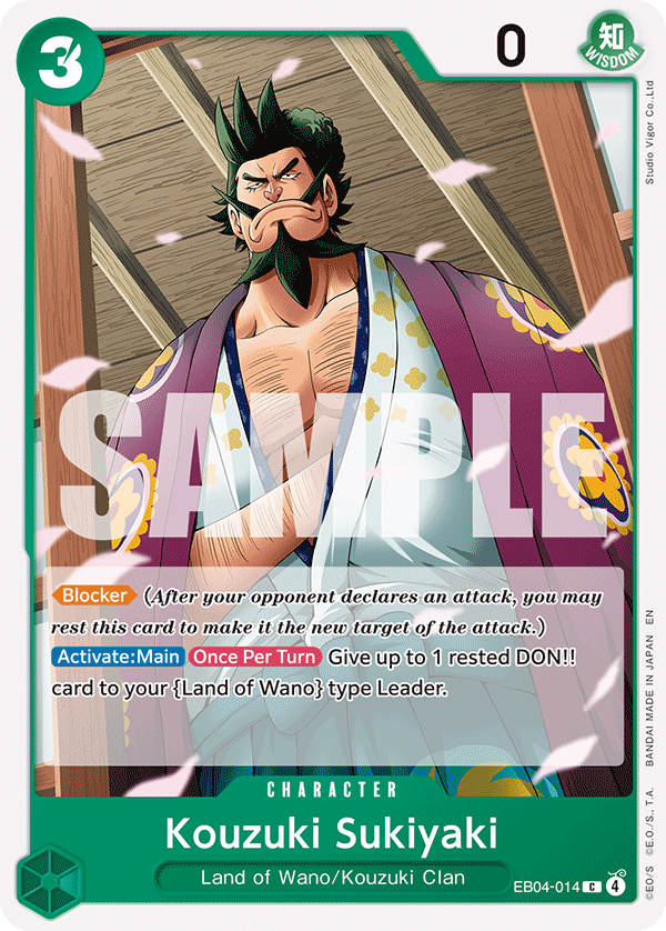 Kozuki Sukiyaki - One Piece Card Game - MoxLand