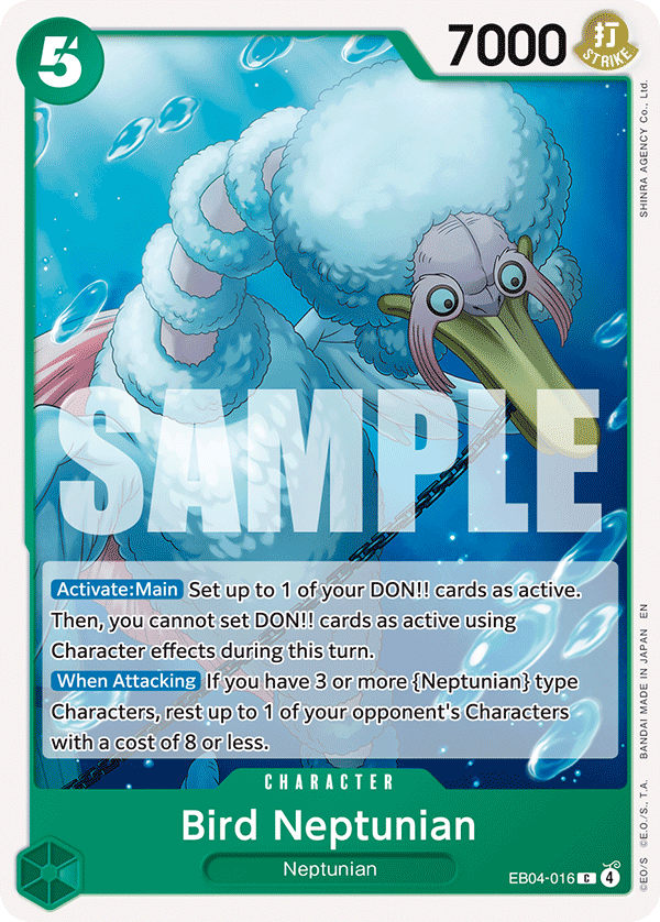 Bird Neptunian - One Piece Card Game - MoxLand