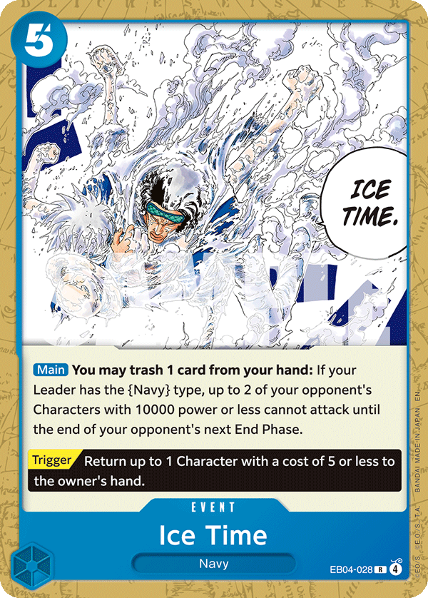 Ice Time - One Piece Card Game - MoxLand