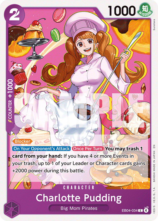 Charlotte Pudding - One Piece Card Game - MoxLand