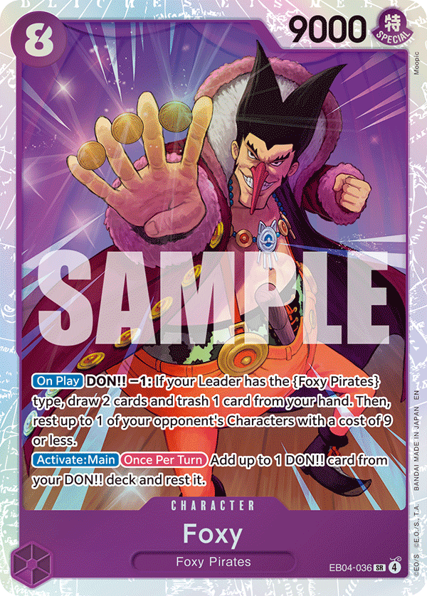Foxy - One Piece Card Game - MoxLand