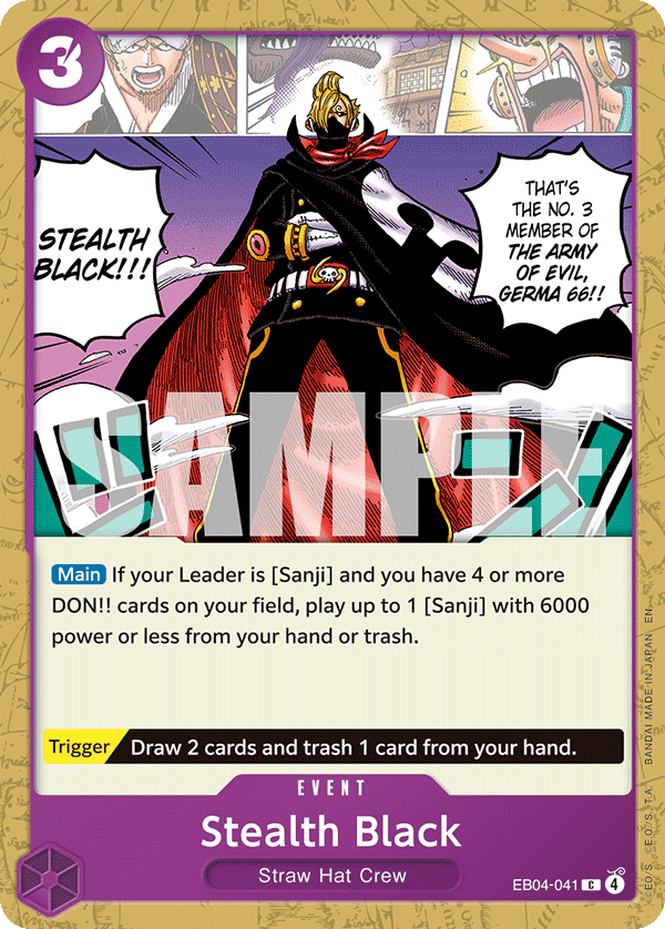 Stealth Black - One Piece Card Game - MoxLand