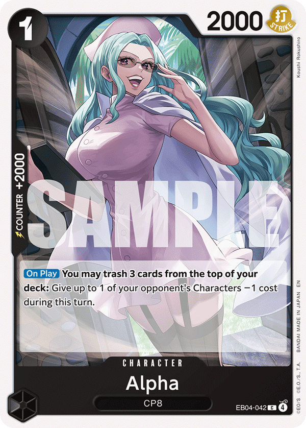 Alpha - One Piece Card Game - MoxLand