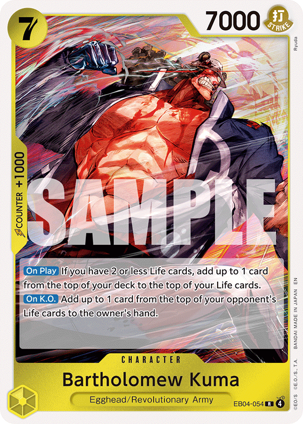 Bartholomew Kuma - One Piece Card Game - MoxLand