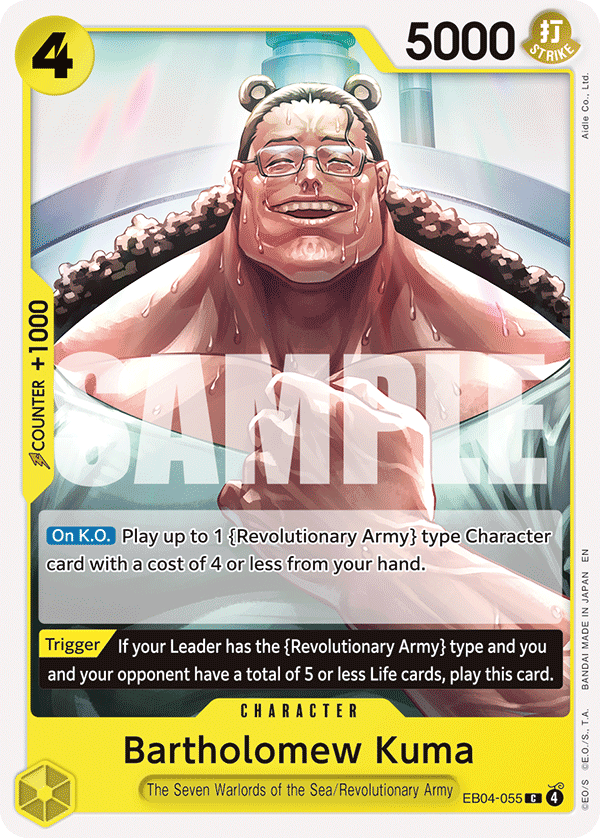 Bartholomew Kuma - One Piece Card Game - MoxLand