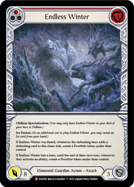 Endless Winter (Red) - Flesh and Blood TCG - MoxLand