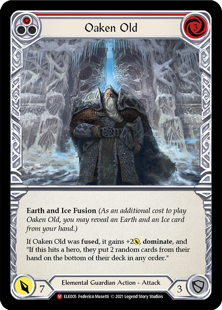Oaken Old (Red) - Flesh and Blood TCG - MoxLand