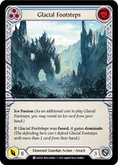 Glacial Footsteps (Blue) - Flesh and Blood TCG - MoxLand