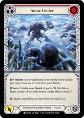 Snow Under (Red) - Flesh and Blood TCG - MoxLand