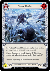 Snow Under (Blue) - Flesh and Blood TCG - MoxLand