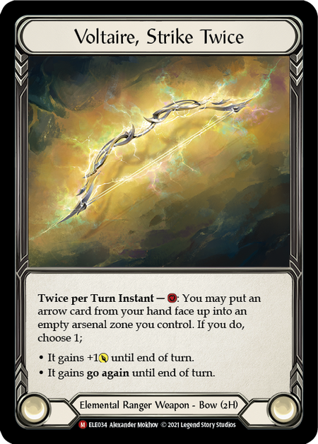 Voltaire, Strike Twice - Flesh and Blood TCG - MoxLand