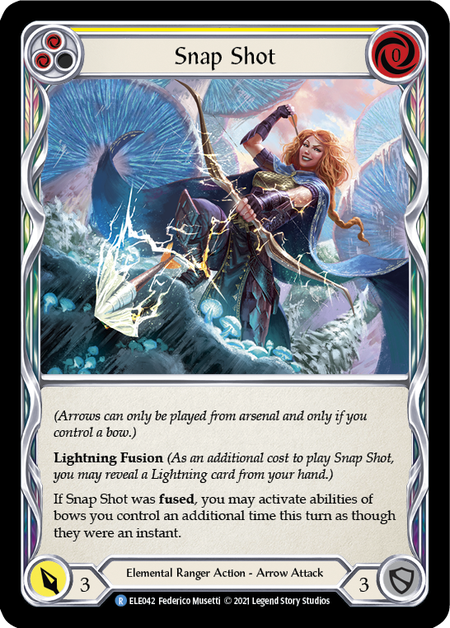 Snap Shot (Yellow) - Flesh and Blood TCG - MoxLand