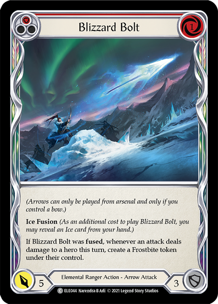 Blizzard Bolt (Red) - Flesh and Blood TCG - MoxLand