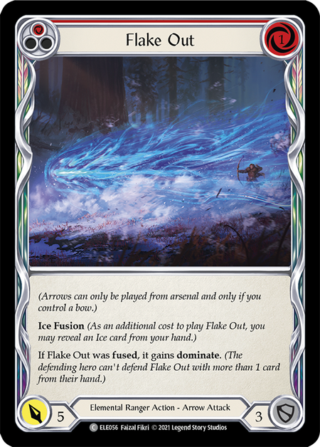 Flake Out (Red) - Flesh and Blood TCG - MoxLand