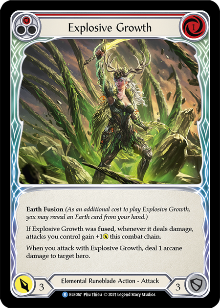 Explosive Growth (Red) - Flesh and Blood TCG - MoxLand