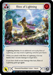 Rites of Lightning (Yellow) - Flesh and Blood TCG - MoxLand