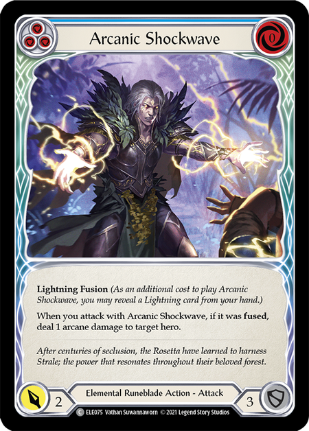 Arcanic Shockwave (Blue) - Flesh and Blood TCG - MoxLand