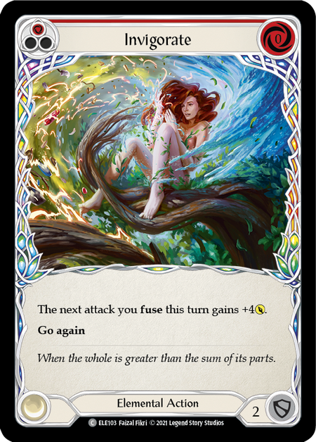 Invigorate (Red) - Flesh and Blood TCG - MoxLand