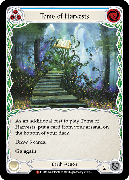 Tome of Harvests (Blue) - Flesh and Blood TCG - MoxLand