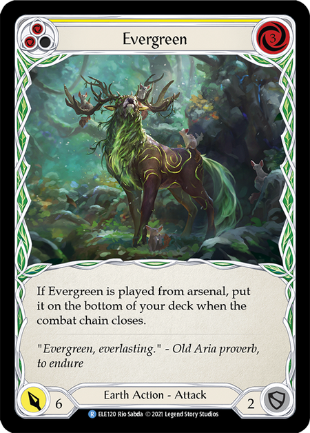 Evergreen (Yellow) - Flesh and Blood TCG - MoxLand