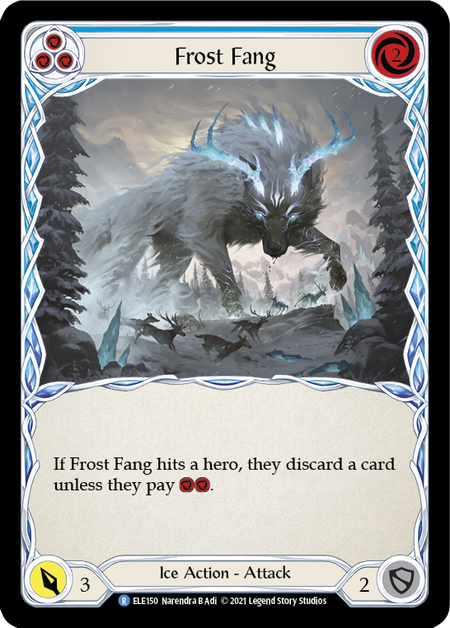 Frost Fang (Blue) - Flesh and Blood TCG - MoxLand