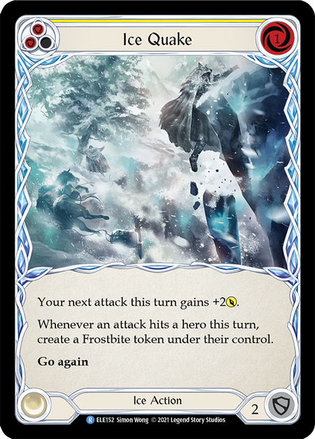 Ice Quake (Yellow) - Flesh and Blood TCG - MoxLand