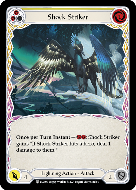 Shock Striker (Yellow) - Flesh and Blood TCG - MoxLand