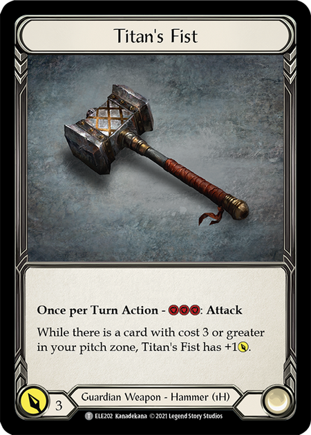 Titan's Fist - Flesh and Blood TCG - MoxLand