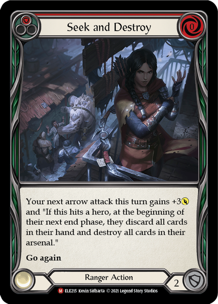 Seek and Destroy (Red) - Flesh and Blood TCG - MoxLand