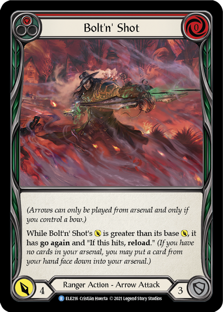 Bolt'n' Shot (Red) - Flesh and Blood TCG - MoxLand