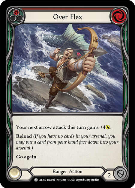 Over Flex (Red) - Flesh and Blood TCG - MoxLand