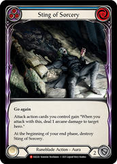 Sting of Sorcery (Blue) - Flesh and Blood TCG - MoxLand