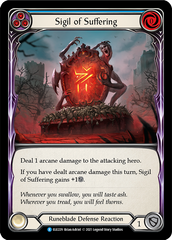 Sigil of Suffering (Blue) - Flesh and Blood TCG - MoxLand