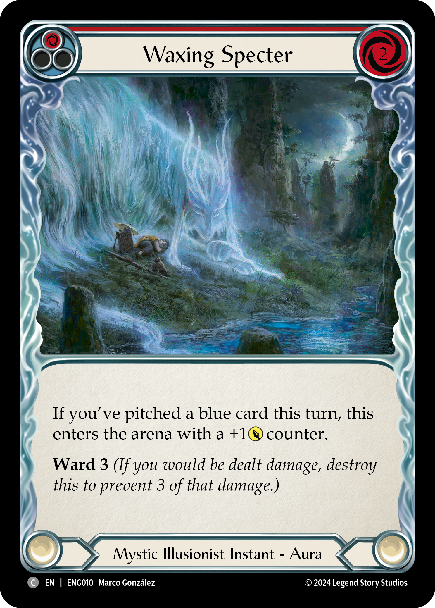 Waxing Specter (Red) - Flesh and Blood TCG - MoxLand
